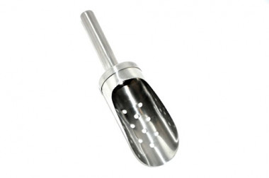 Совок д/льда 19см перфор. нерж. (Мастергласс) — Posudio