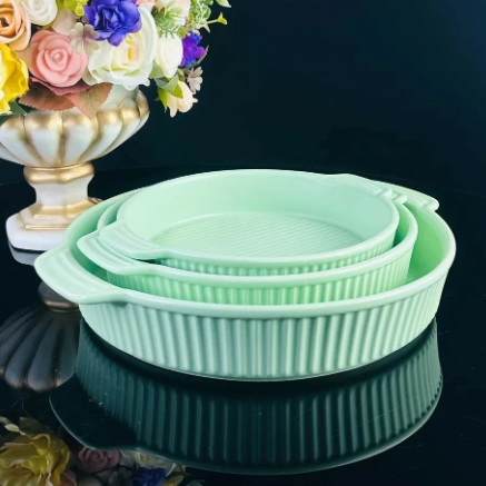 Глубокое блюдо для запекания 30,5см в под.уп.(х12)Фарфор 205-785 фото 1 — Posudio