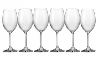 Бокал для вина 250мл (6шт) Crystal Bohemia Lara 40415/250 &mdash; Posudio