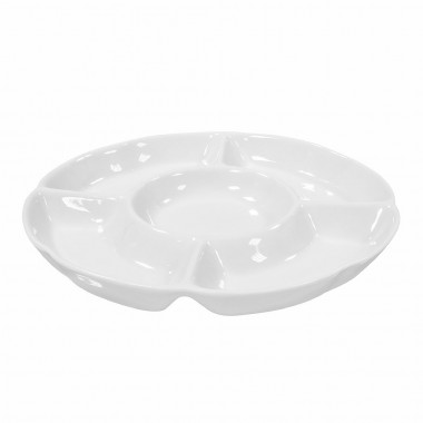 Менажница 24см Porland Seasons Beyaz (Белый) 358125 &mdash; Posudio