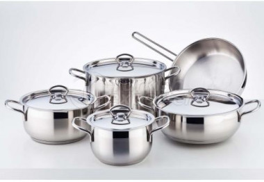 Набор нжс.посуд.ALFA 9пр.с капсул.дном, HUR-S-14087 — Posudio