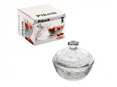 Набор сахарница с крышкой Pasabahce Piknik 97556/1013847 &mdash; Posudio