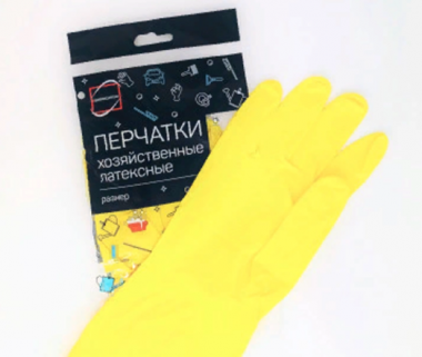 Перчатки хозяйственные М — Posudio