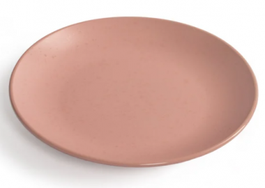 Тарелка десертная DROPS розовый 20см. &mdash; Posudio