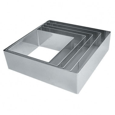 Форма-резак &quot;Квадрат&quot; 10*10см. нерж. — Posudio