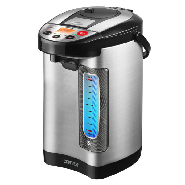 Термопот электрич Centek CT-0084 сталь 6л 800Вт фото 1 — Posudio