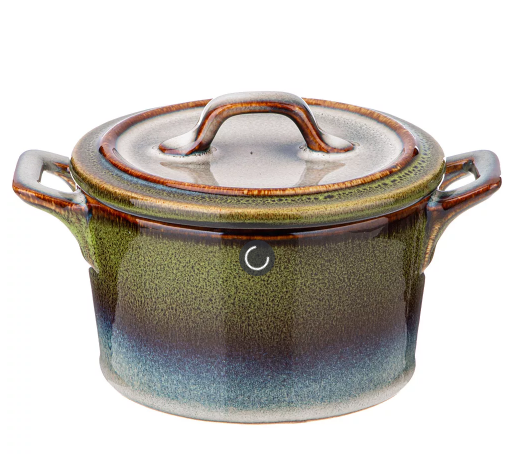 ГОРШОЧЕК ДЛЯ ЗАПЕКАНИЯ REACTIVE GREEN 13*10*5,3/8 СМ 780-119 фото 1 &mdash; Posudio