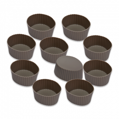 Корзинки силиконовые 10шт 7см Dosh|Home Gemini 300310 — Posudio