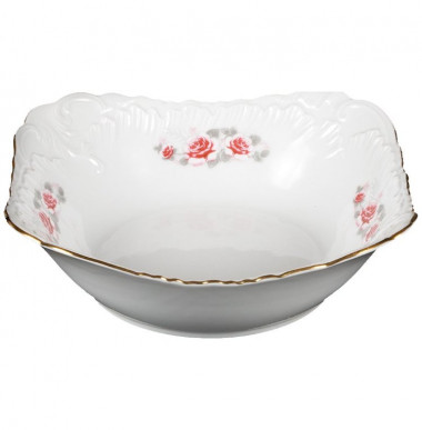 Салатник 24см Cmielow Rococo Роза 0033610 G577 &mdash; Posudio