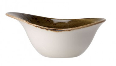 Салатник H=7,5 L=18 B=14см 450мл Steelite Craft Brown 03030638 &mdash; Posudio