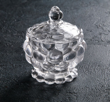 Сахарница &quot;Гранатовый браслет&quot; 180мл 8,5х8,5х10 см — Posudio