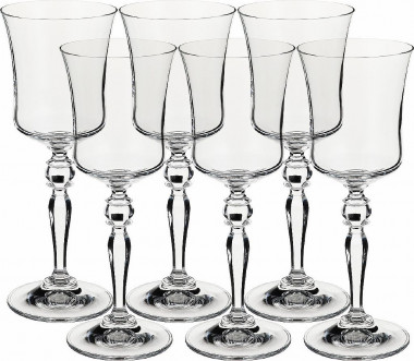 Бокал для вина 185мл (6шт) Crystal Bohemia Grace 40792/DS00381/185 &mdash; Posudio