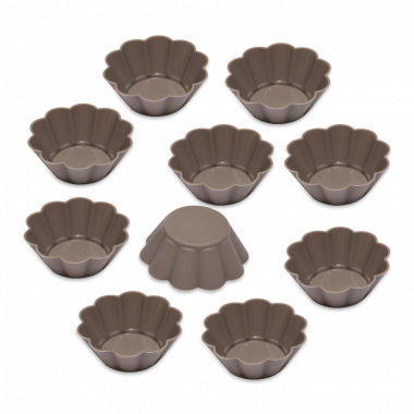 Корзинки силиконовые цветы 10шт 7см Dosh|Home Gemini 300311 — Posudio