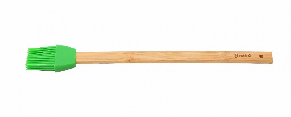 Кисточка силик. с бамбук. ручкой 30*3,5см Bravo 165 фото 1 — Posudio