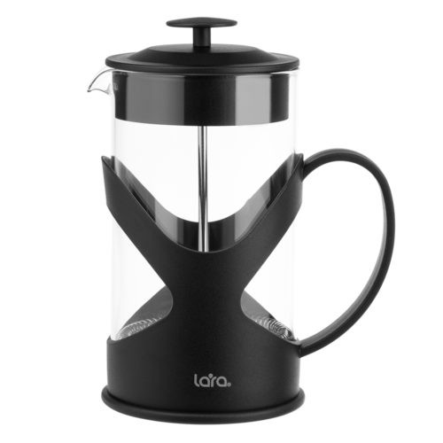Френч-пресс LR06-56-350 стальной фильтр (LARA) 350 мл. фото 1 — Posudio