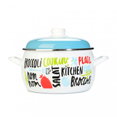 Кастрюля 7,5л глубокая Metrot Брокколи 181000 — Posudio