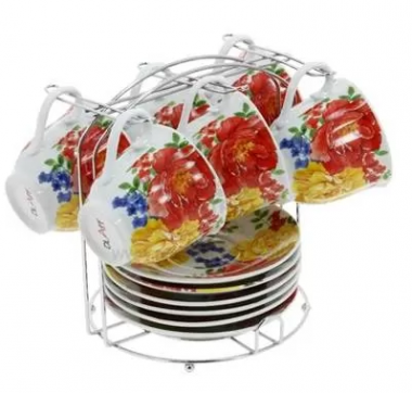 Набор чайный 220мл 12пред. (OLAFF) &mdash; Posudio