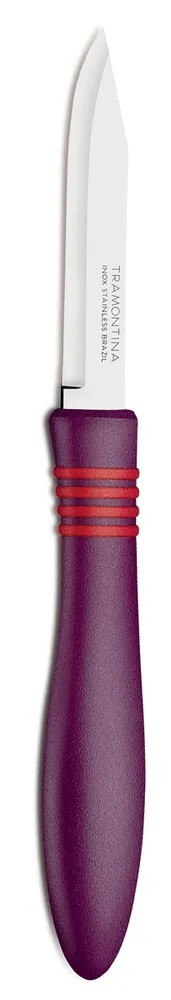 Нож д/очистки овощей 7,5см Cor&amp;Cor лиловый TR — Posudio