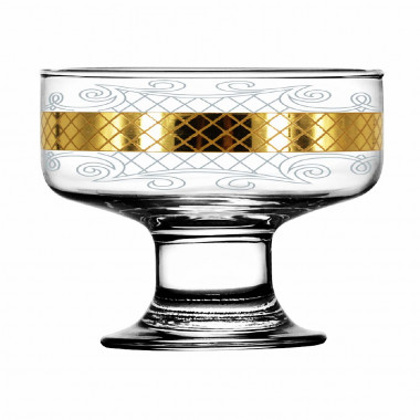 Набор 6 креманок с рис. "Винтаж" (Гусь Хрустальный) EAV25-1016 &mdash; Posudio