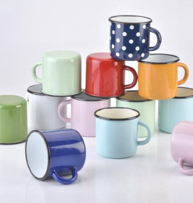 Кружка 0,4л с плоским дном — Posudio