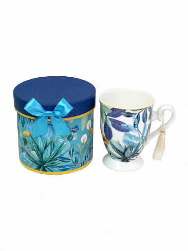 Кружка классик ОЧАРОВАНИЕ САПФИРА 250 МЛ &mdash; Posudio