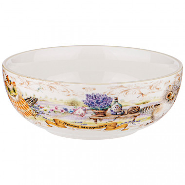 САЛАТНИК "ДЕРЕВО МУДРОСТИ" 16,5*16,5 СМ. ВЫСОТА=6 СМ. / 800 МЛ &mdash; Posudio