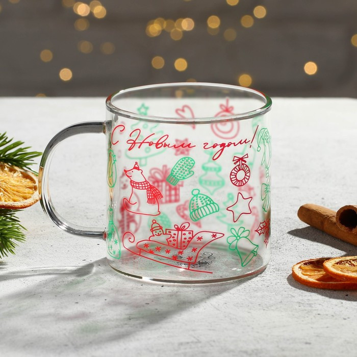 Кружка «С Новым годом!», 350 мл фото 1 &mdash; Posudio