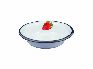 Миска 0,9л декор серо-голубая — Posudio