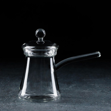 Турка с крышкой "Арабика" 350 мл, 19х8,5х14 см &mdash; Posudio