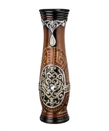 Ваза напольная "Капля Коричневая" АРТИ М &mdash; Posudio