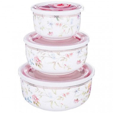 Набор контейнер. д/пищевых продукт.3шт &mdash; Posudio
