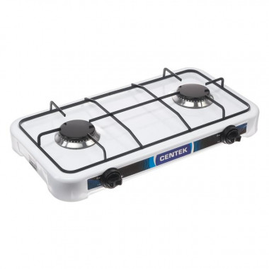 Плитка газовая  СТ-1524(белая) 2конфорки &mdash; Posudio