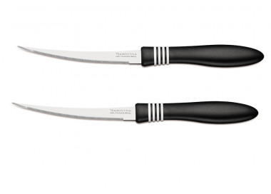 Набор ножей д/помид. цитр 2шт 12,5см Cor&amp;Cor черн. TR — Posudio