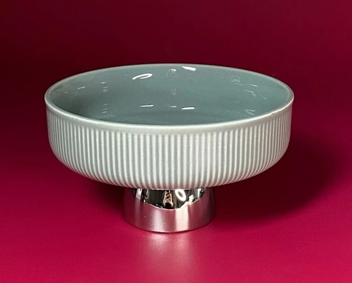 Конфетница 15,5*8,5см  на ножке MULTICOLOR фото 1 &mdash; Posudio