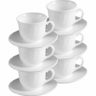 Кофейный сервиз 90мл 12 предметов Luminarc Trianon E9560 &mdash; Posudio
