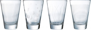 Набор стаканов 350мл 4шт Luminarc Lounge Club N5283 &mdash; Posudio