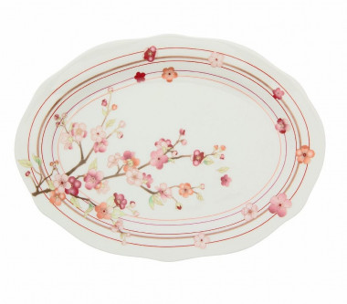 Тарелка овальная 32см BLOSSOM — Posudio