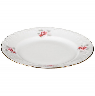 Тарелка десертная 17см Cmielow Rococo Роза 0030890 G577 &mdash; Posudio
