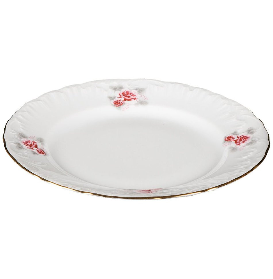 Тарелка десертная 17см Cmielow Rococo Роза 0030890 G577 фото 1 — Posudio