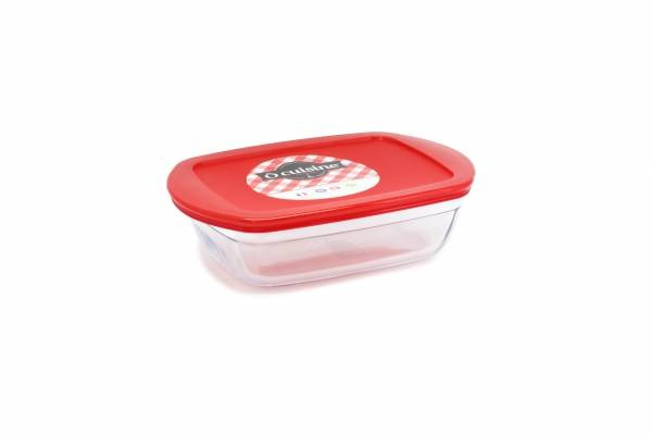 Блюдо прямоугольное с крышкой 280x200x80мм 2600мл, O CUISINE 216PC00/1045 фото 1 — Posudio