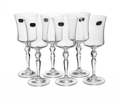 Бокал для вина 250мл (6шт) Crystal Bohemia Grace 40792/20639/250 &mdash; Posudio