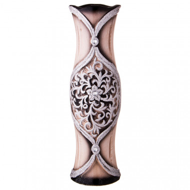 Ваза напольная "Серебряный Витраж"  16*60см АРТИ М &mdash; Posudio
