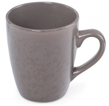 Кружка DROPS серо-коричневый 360мл &mdash; Posudio