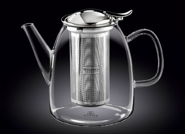 Чайник заварочный 1000мл термостекло Wilmax Thermo WL-888808/А &mdash; Posudio