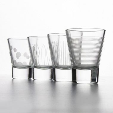 Набор стопок 50мл 4шт Luminarc Lounge Club N5285 &mdash; Posudio