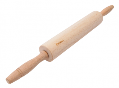 Скалка 38*4см с вращ. ручк. гевея Bravo 369 &mdash; Posudio