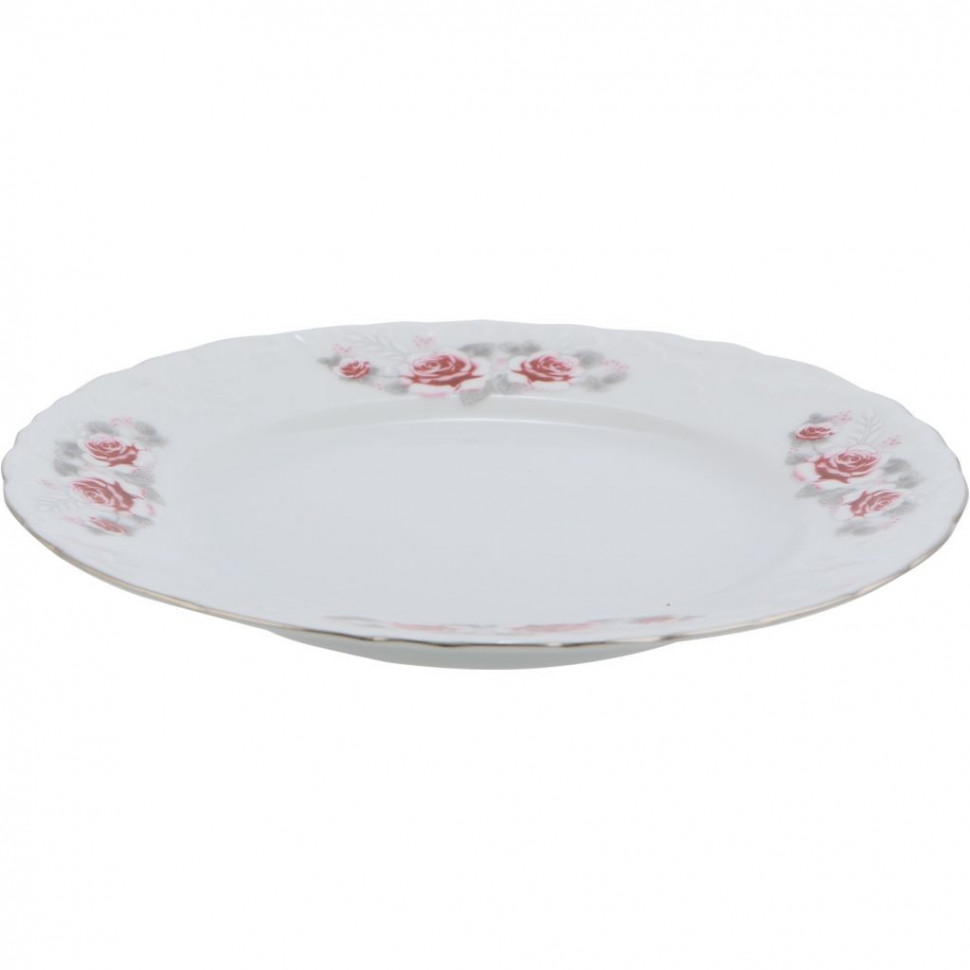 Тарелка десертная 19см Cmielow Rococo Роза 0030990 G577 фото 1 — Posudio