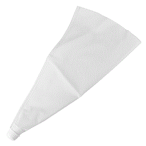 Мешок кондит. многоразовый 20 см Проотель хлопок белый &mdash; Posudio