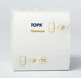 T3 Туалетная бумага Premium 200листов, 2сл. белая 40шт. &mdash; Posudio