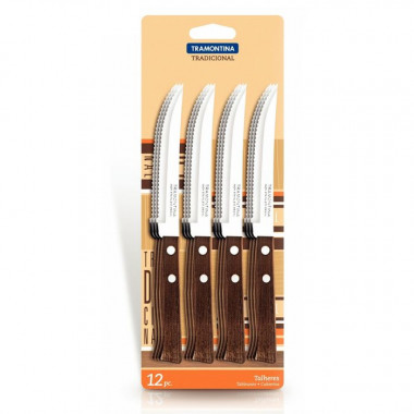 Набор ножей д/мяса 12шт 12,5см (Трамонтина) — Posudio